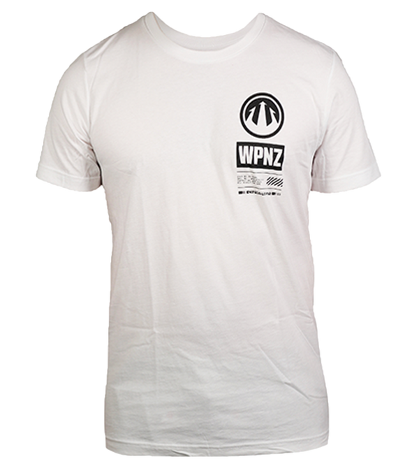 WPNZ White Cotton Blend T-Shirt