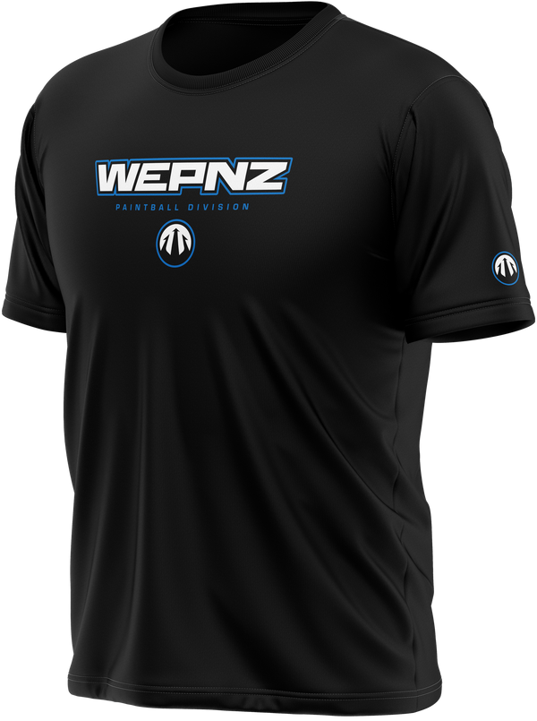 Wepnz Paintball Division Black Tech Shirt