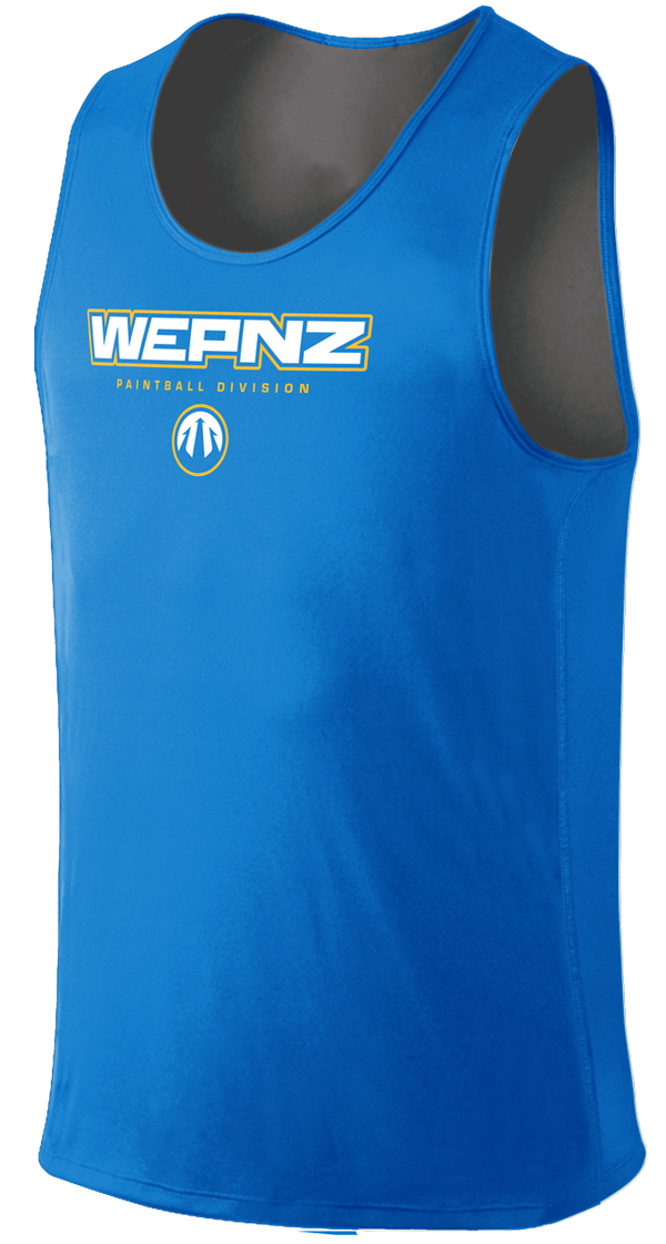 Wepnz Paintball Division Blue Tank Top