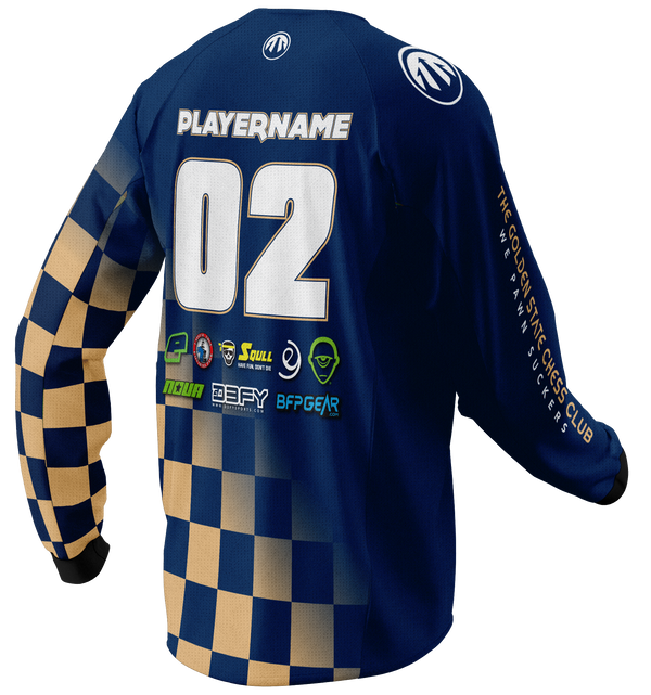GOLDEN STATE CHESS CLUB 'CHECKMATE' JERSEY
