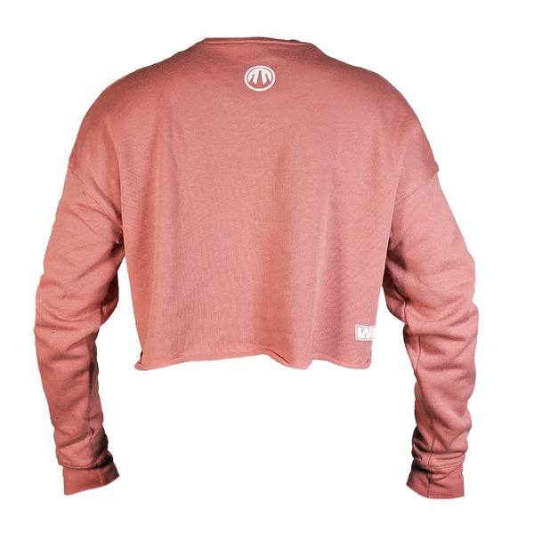 Women's Orchid Cropped Crew Long Sleeve