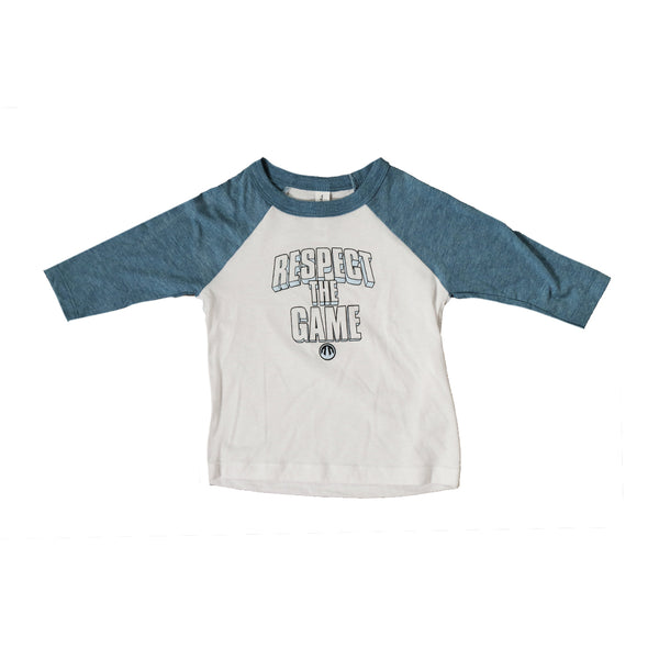 Respect The Game White Toddler Tee