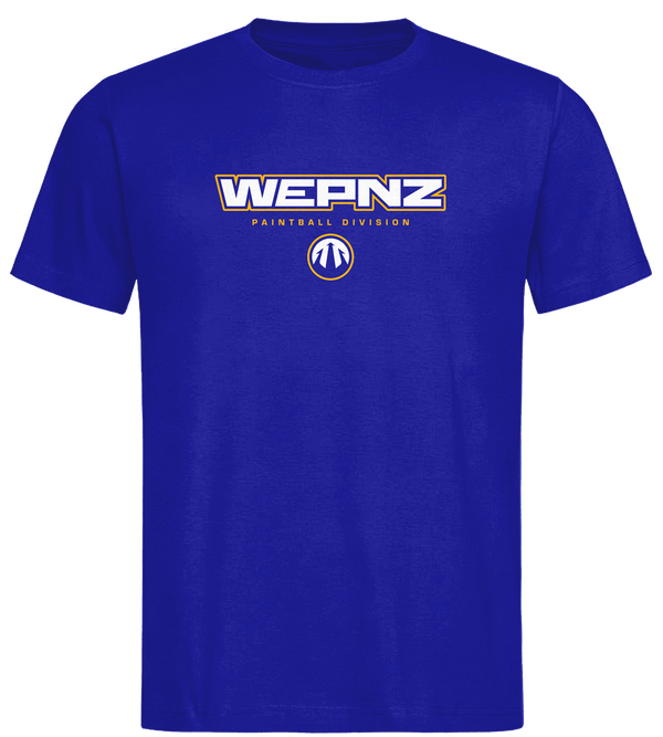 Wepnz Paintball Division Cotton Blend T-Shirt (Blue)