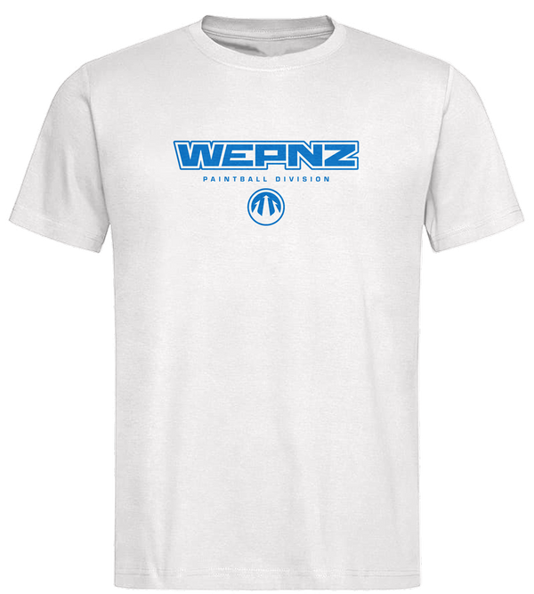 Wepnz Paintball Division Cotton Blend T-Shirt (White)