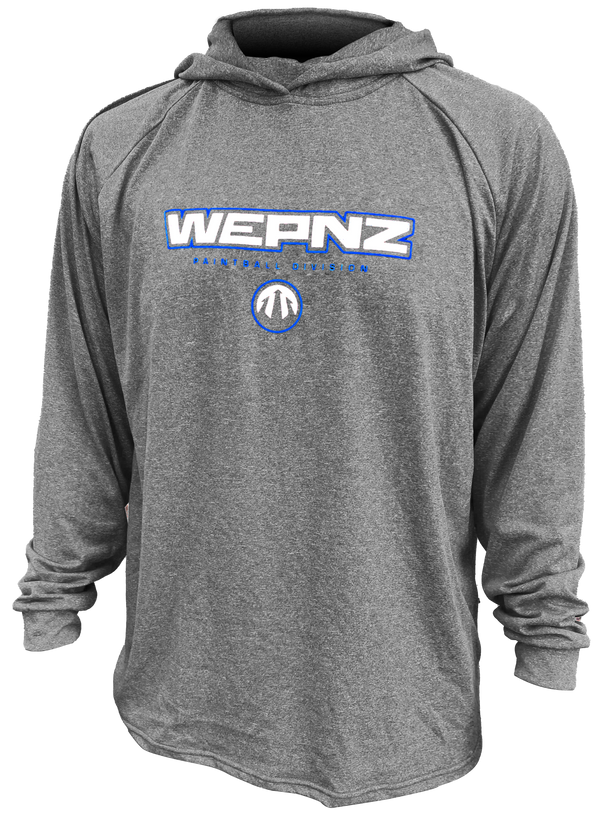 Wepnz Paintball Division Cotton Blend Gym Hoodie (Grey)
