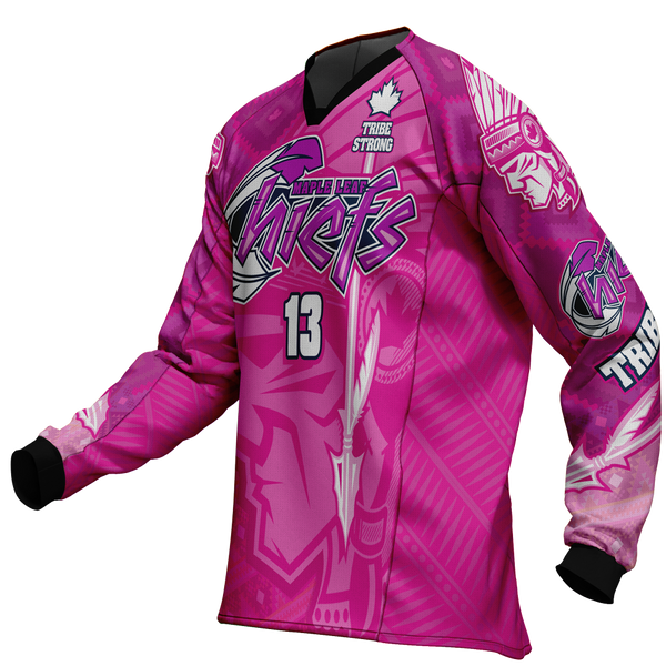Maple Leaf Chiefs V5 (Breast Cancer) Jersey