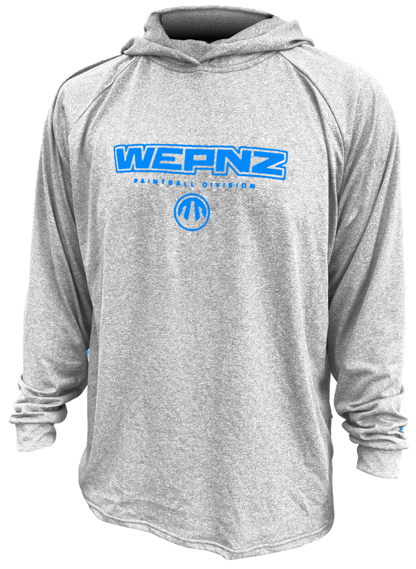 Wepnz Paintball Division Cotton Blend Gym Hoodie (Light Grey)