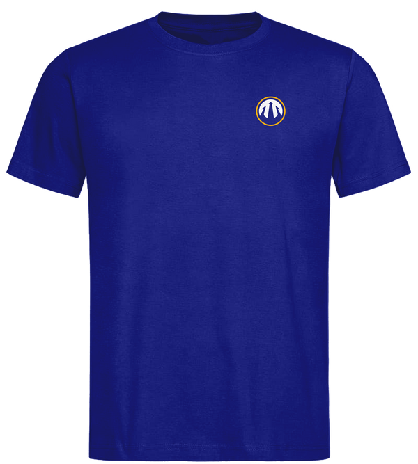 Wepnz (Blue) World Logo Cotton Blend T-Shirt