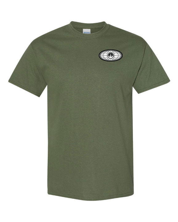 World Champs Olive Cotton Blend T-Shirt