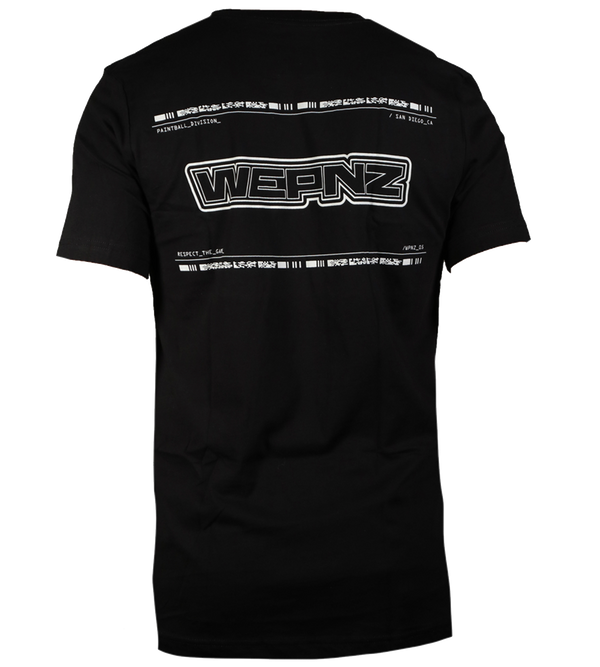 WPNZ Black Cotton Blend T-Shirt