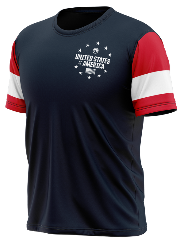 USA Crest Tech Shirt