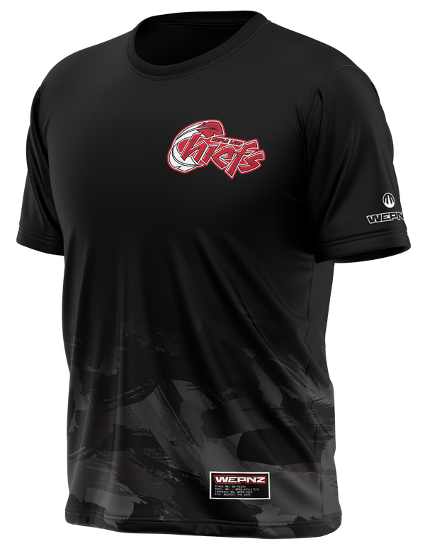 Maple Leaf Chiefs Black Tech Shirt