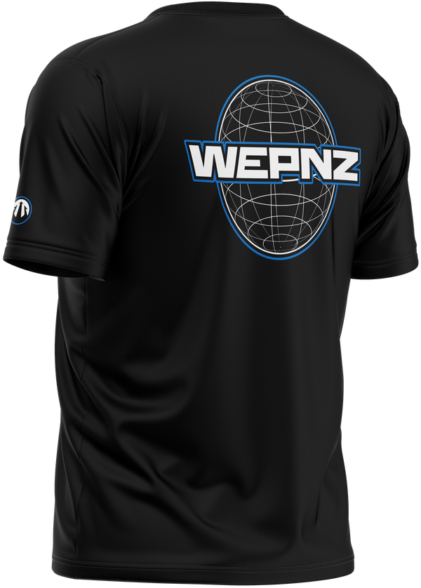 Wepnz Globe Black Tech Shirt