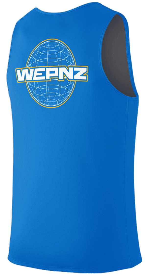 Wepnz Globe Blue Tank Top