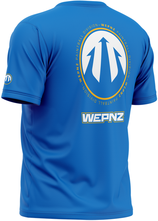 Wepnz Trident Blue Tech Shirt