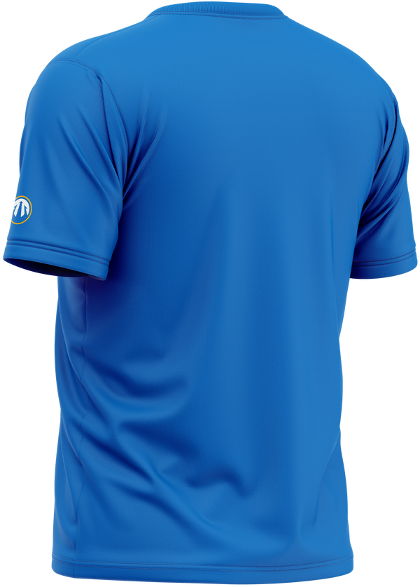 Wepnz Paintball Division Blue Tech Shirt