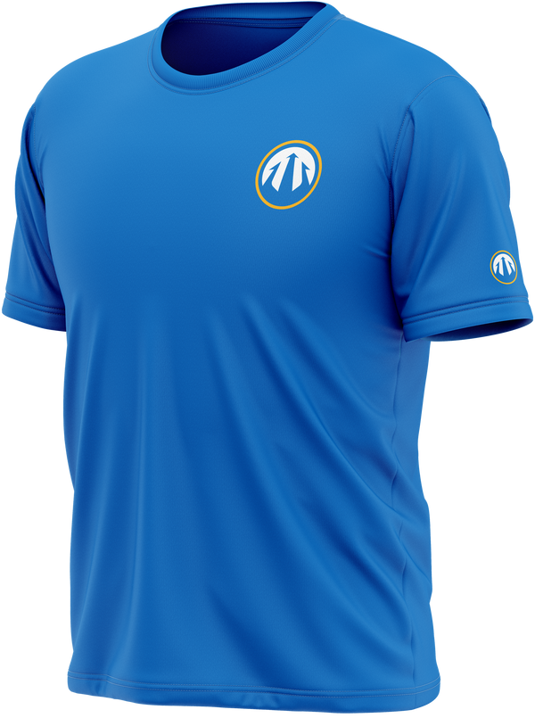 Wepnz Globe Blue Tech Shirt