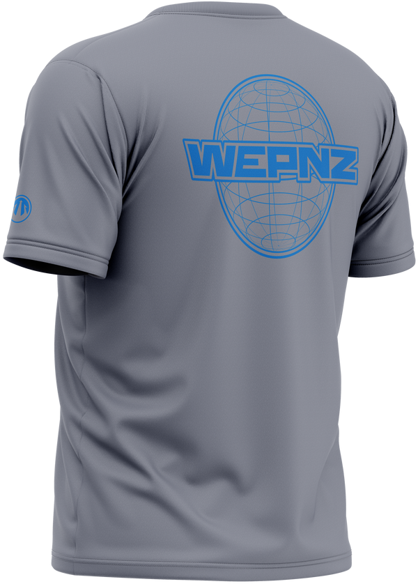 Wepnz Globe Grey Tech Shirt