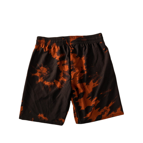 TyeDye Orange Shorts
