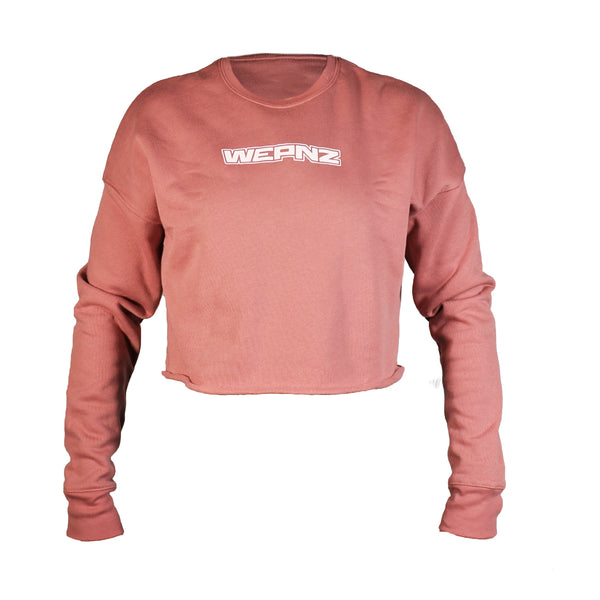 Women's Orchid Cropped Crew Long Sleeve