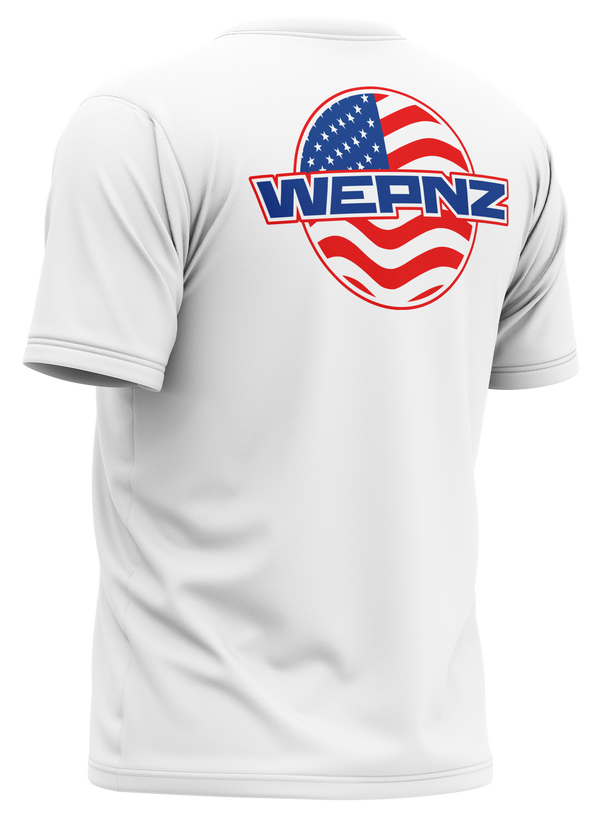USA White '21 Tech Shirt